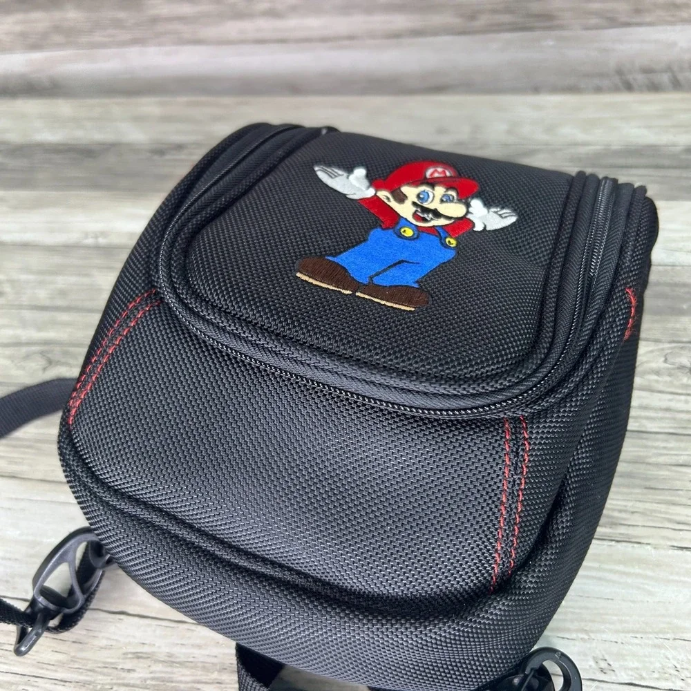 Nintendo 3DS Deluxe Game Traveler Carrying Case Mini Backpack DS DSI XL Mario